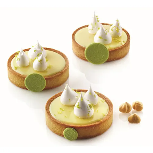 Moule tarte silicone Silikomart TARTRING8
