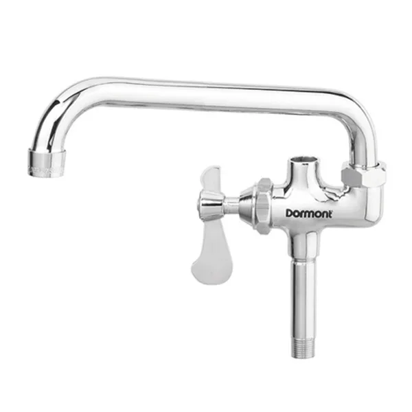 Bec pivotant de 12po Dormont LFAF-12-R Robinet supplémentaire de prérinçage Power Force