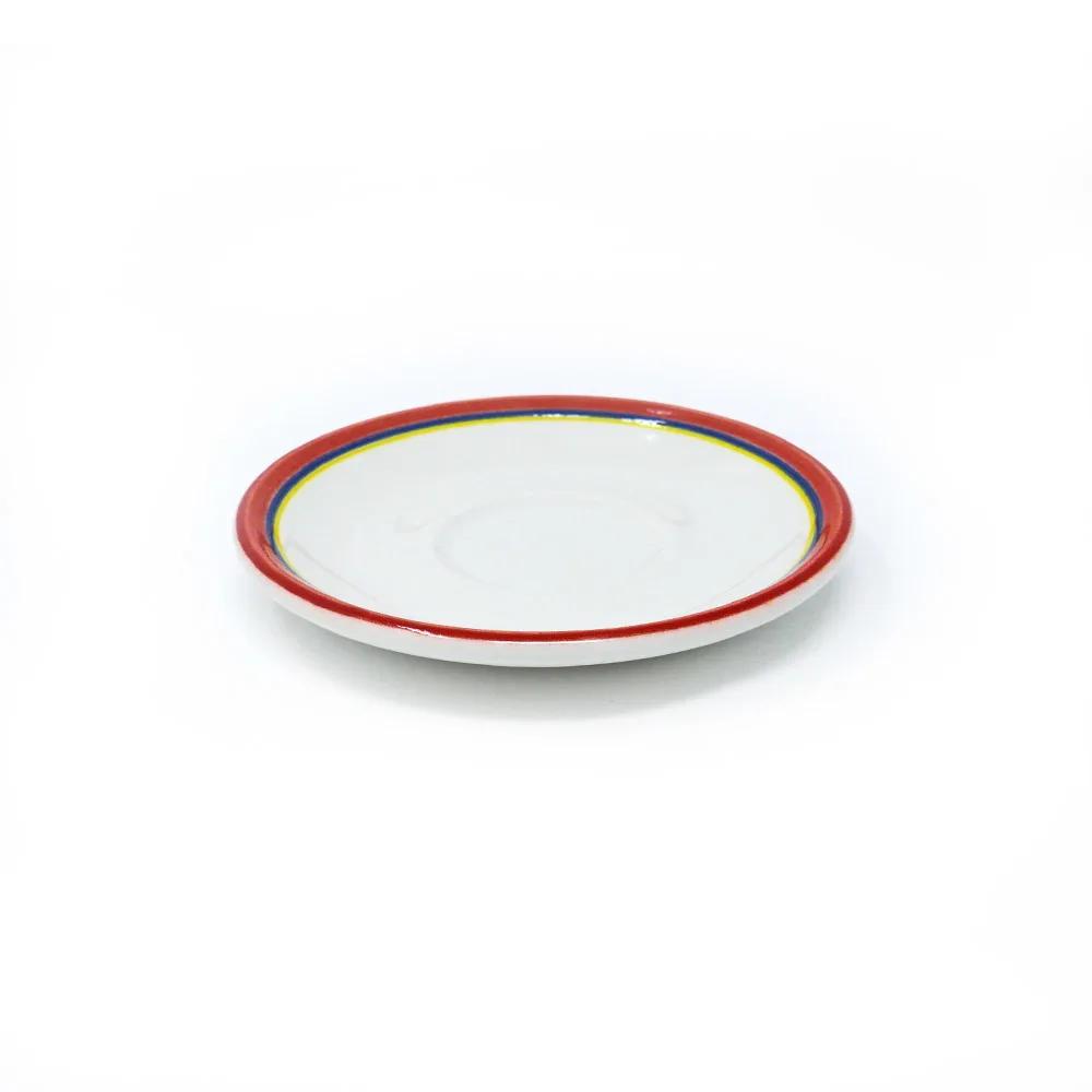 Soucoupe Tasse / Mug / Soucoupe Dudson Calypso RED - 5 7/8 po · 36/caisse — image 3