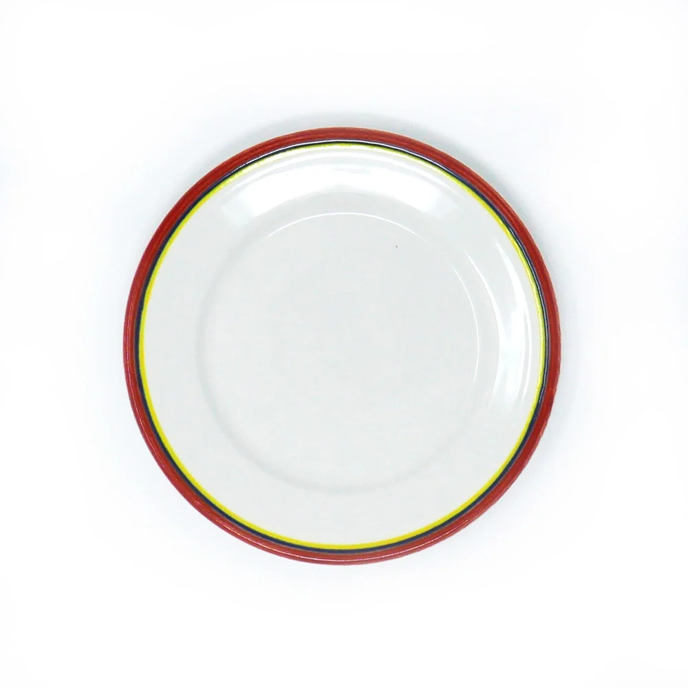 Assiette plate Dudson Calypso RED - 6 3/8 po · 12/caisse