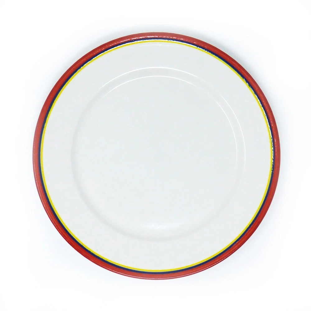 Assiette plate Dudson Calypso RED - 10 po · 12/caisse