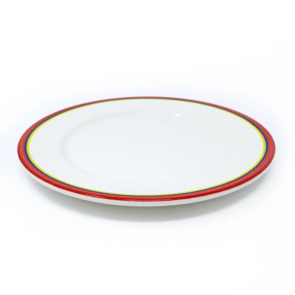 Assiette plate Dudson Calypso RED - 10 po · 12/caisse — image 3