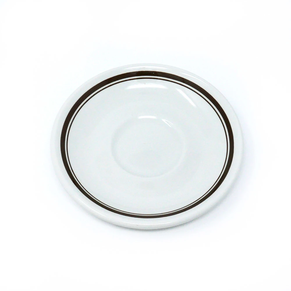 Soucoupe Tasse / Mug / Soucoupe Dudson Piccolo soucoupe - 5 7/8 po · 36/caisse — image 2