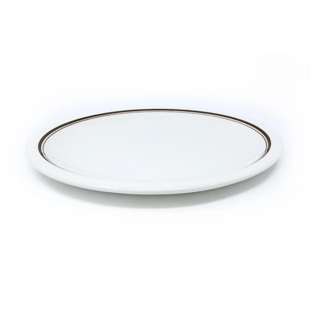 Assiette plate Dudson Piccolo assiette ovale - 9 1/4 po · 12/caisse — image 3