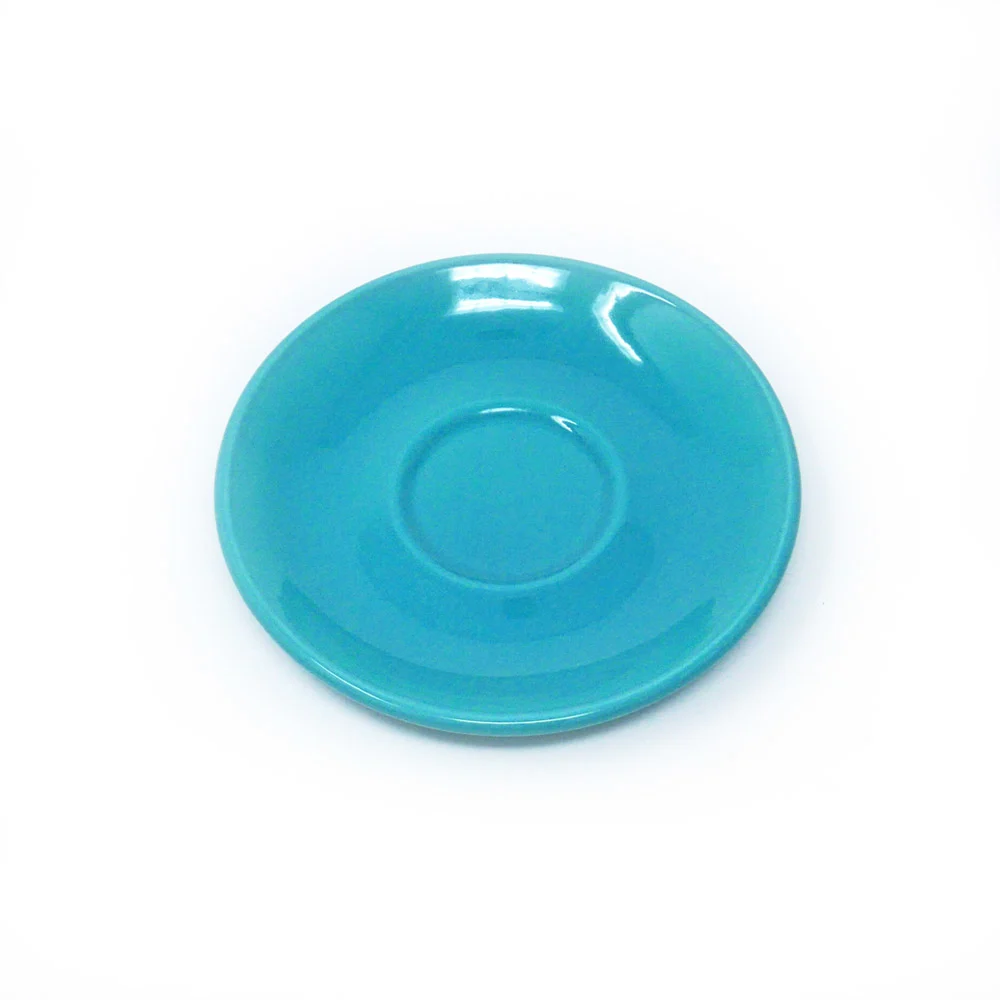 Soucoupe Tasse / Mug / Soucoupe Dudson Paintbox Aqua - 5 3/4 po · 36/caisse — image 2