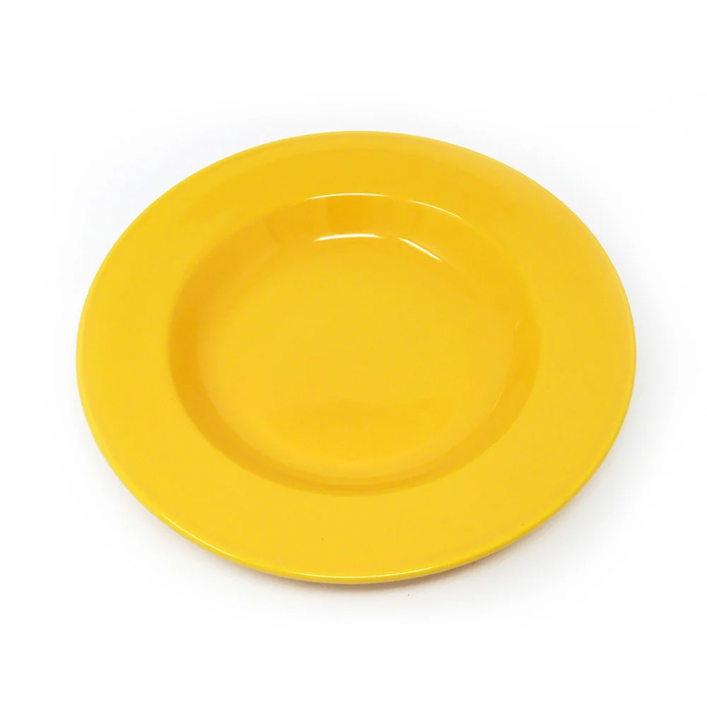 Assiette creuse Dudson Paintbox Marigold - Assiette à pâtes/soupe · 11 3/8 po · 12/caisse — image 2