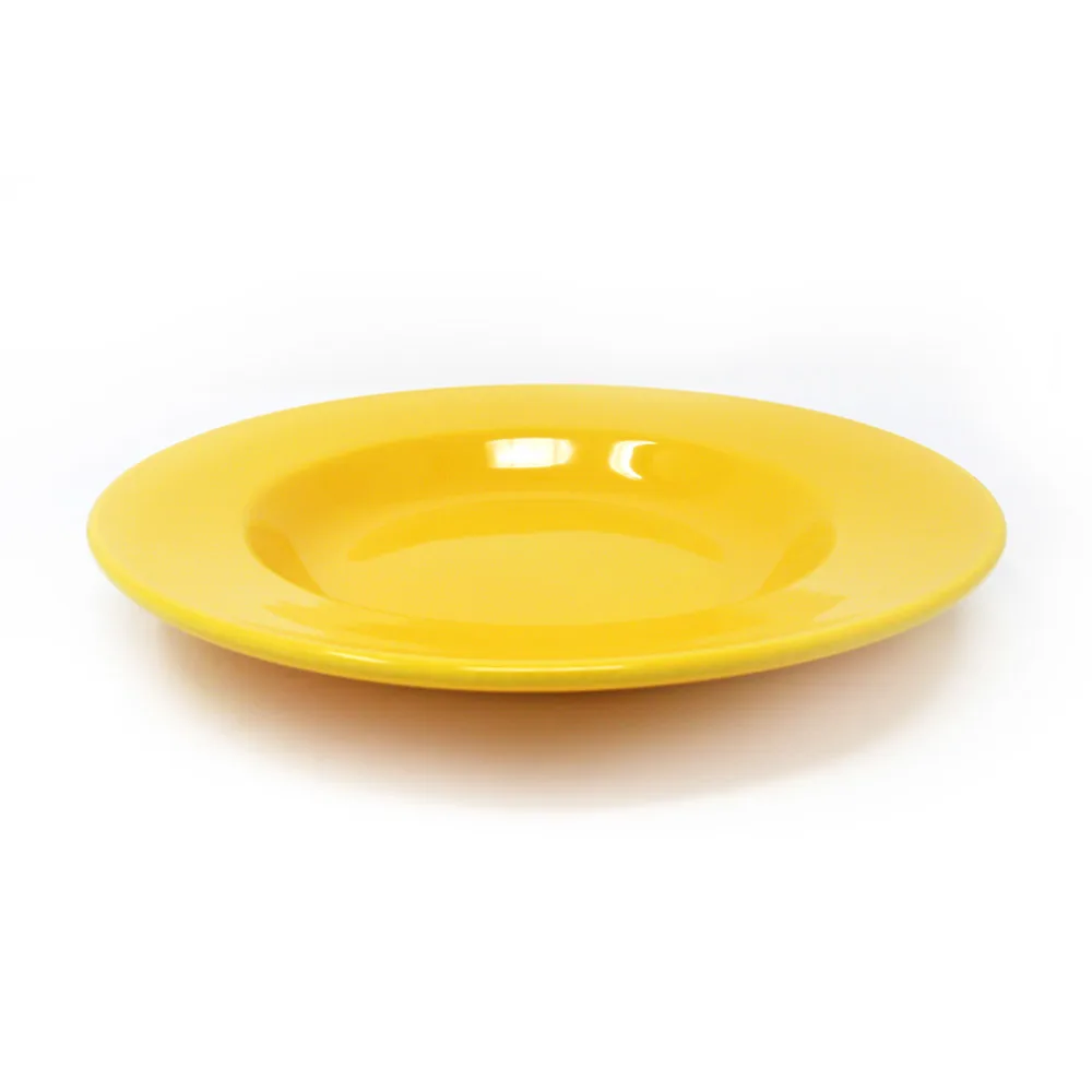 Assiette creuse Dudson Paintbox Marigold - Assiette à pâtes/soupe · 11 3/8 po · 12/caisse — image 3