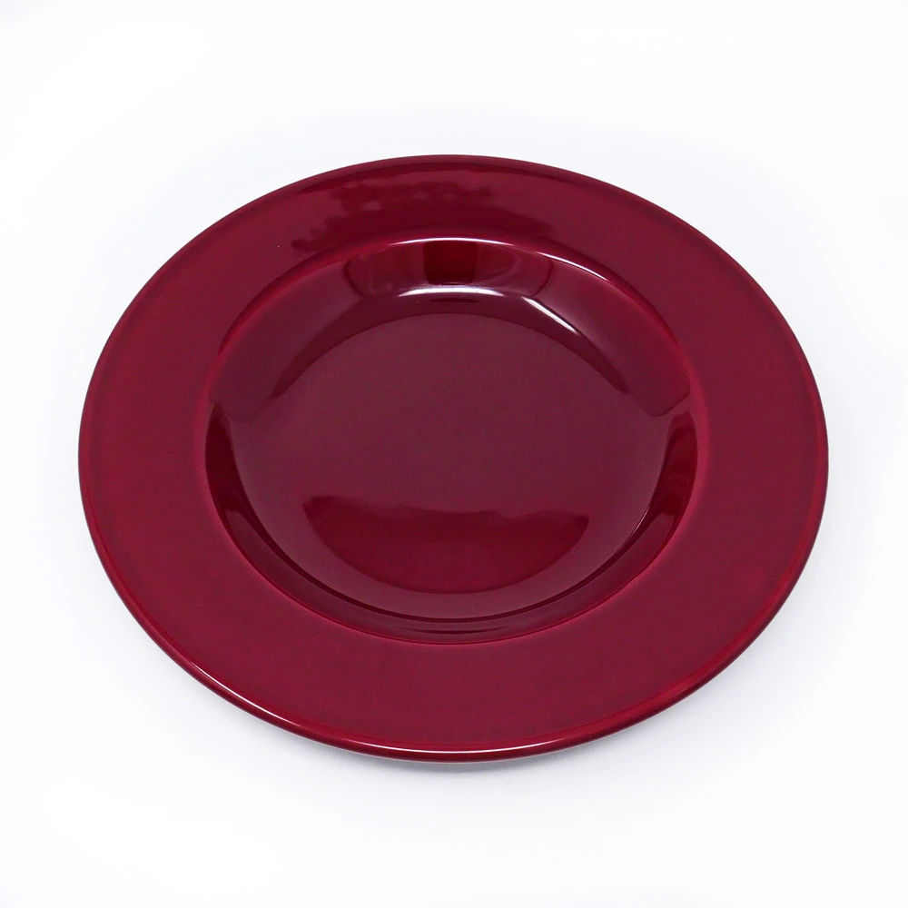 Assiette creuse Dudson Paintbox Dark rose - 11 3/8 po · 12/caisse — image 2