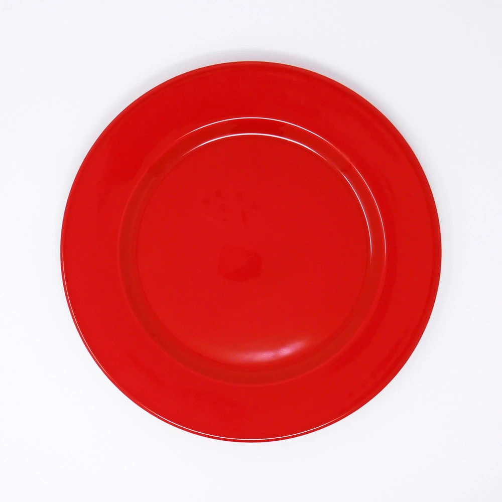 Assiette plate Dudson Paintbox Red Flame - 12 1/2 po · 12/caisse