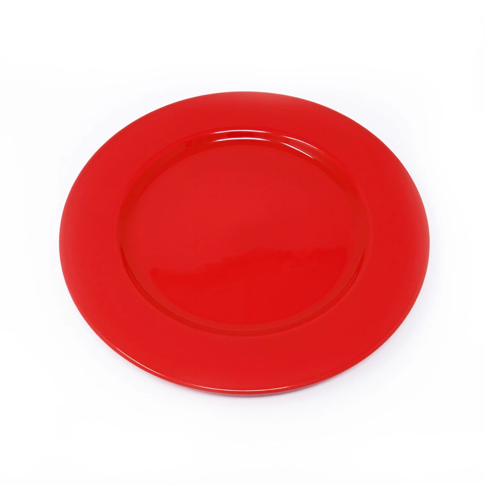 Assiette plate Dudson Paintbox Red Flame - 12 1/2 po · 12/caisse — image 2
