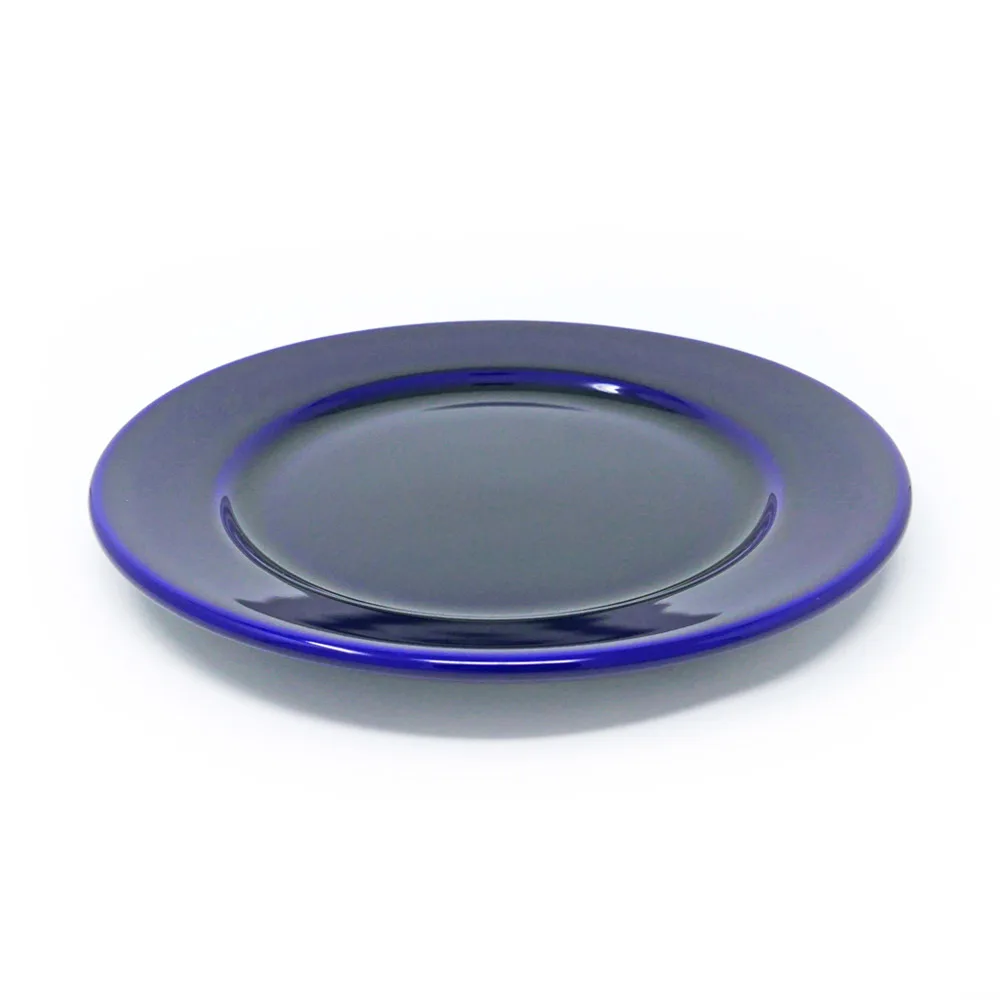 Assiette plate Dudson Paintbox Midnight Blue - Assiette Artisan · 8 po · 24/caisse — image 3