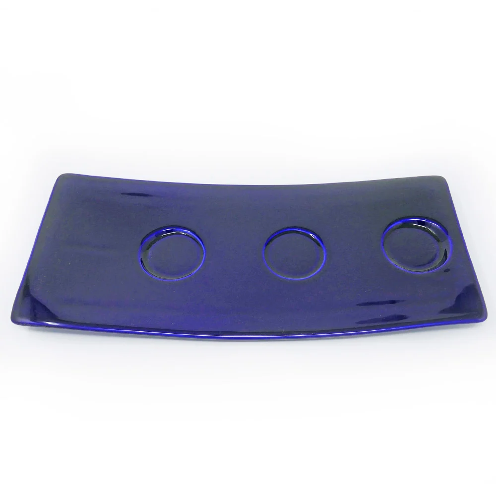 Assiette présentation Dudson Paintbox Midnight Blue - 6 1/2 x 5 7/8 po · 4/caisse — image 2