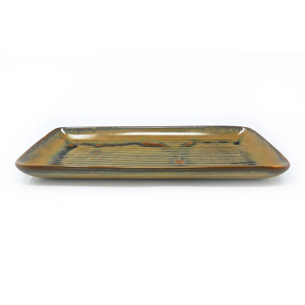 Assiette plate Dudson Bronze Medium - Plateau du chef · 4 7/8 x 10 3/4 po · 8/caisse — image 3