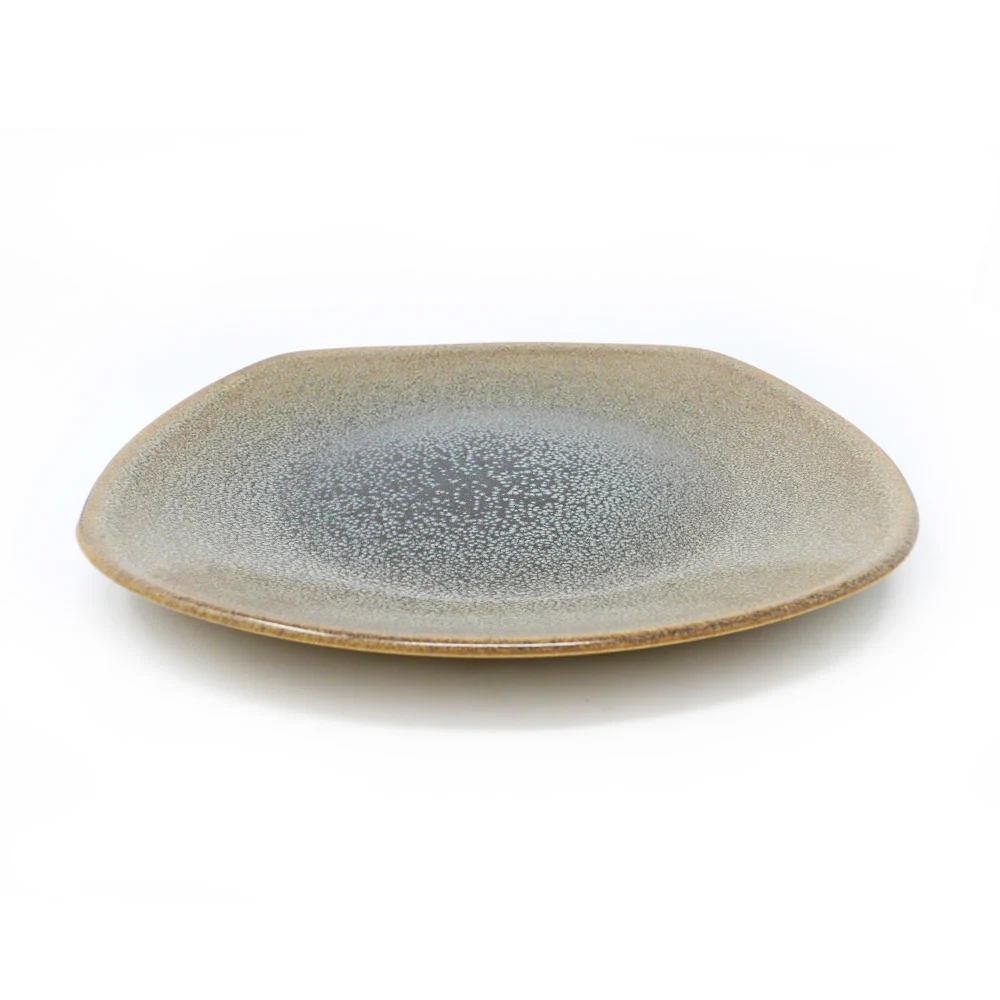Assiette plate Dudson Evo Granite - Assiette carrée · 10 3/8 po · 10 unités — image 3