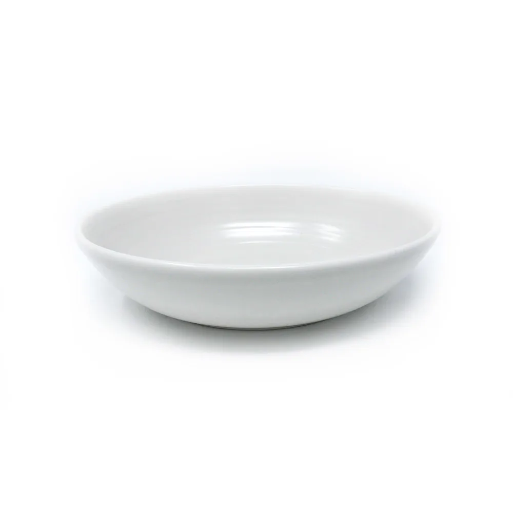 Assiette creuse Dudson Harvest Plain Pearl - Assiette creuse ovale · 8 1/2 po · 6/caisse — image 3