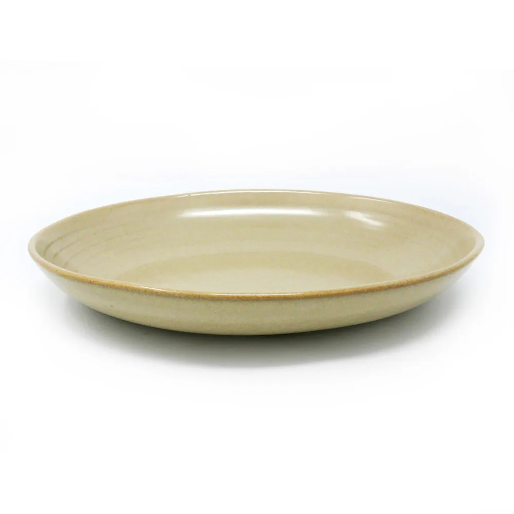 Assiette creuse Dudson Evo Sand - Assiette creuse ovale · 10 3/4 po · 12/caisse — image 3