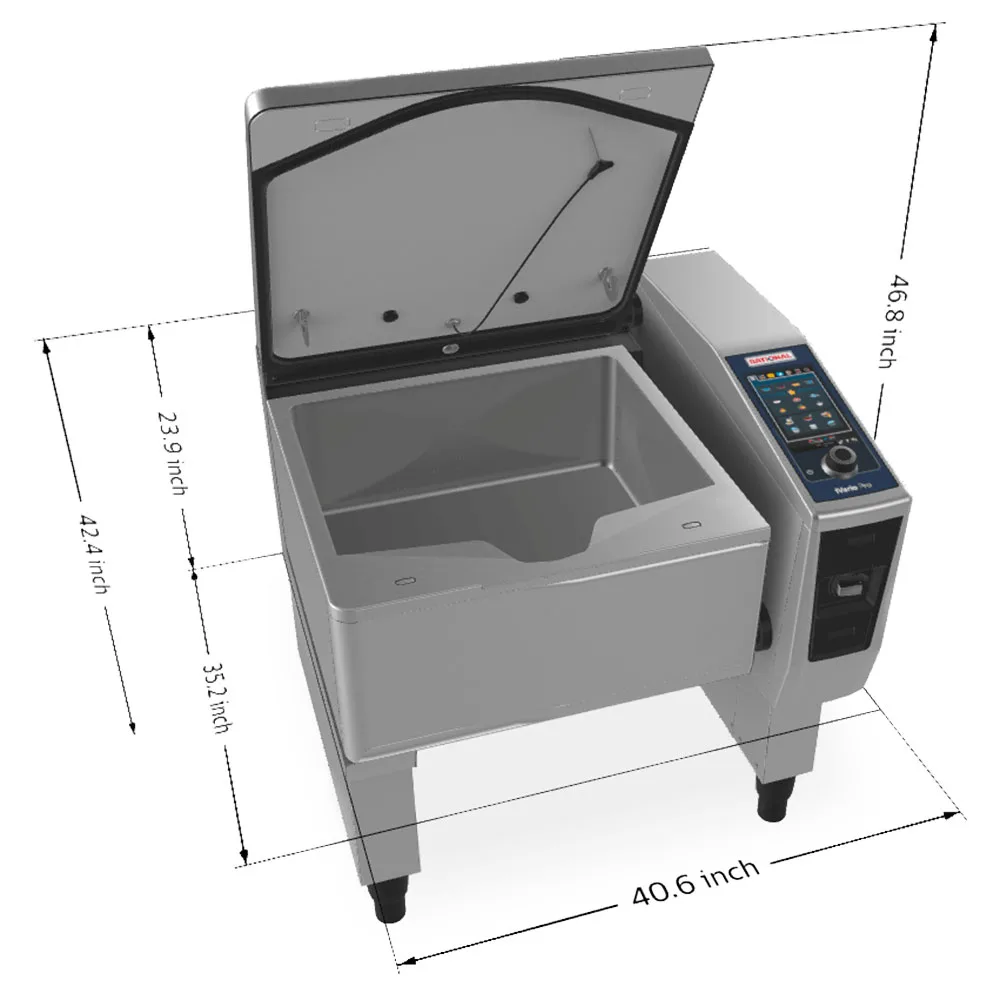 Rational Braisière Rational iVario Pro L - Système de cuisson multifonction · 26 gallons — image 3