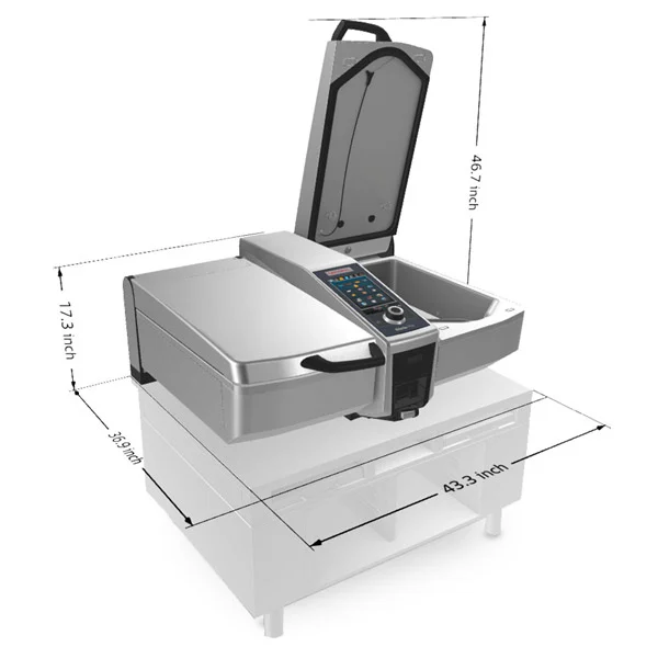 Rational Braisière Rational iVario Pro 2-S - Système de cuisson multifonction · 2 x 6,5 gallons — image 4