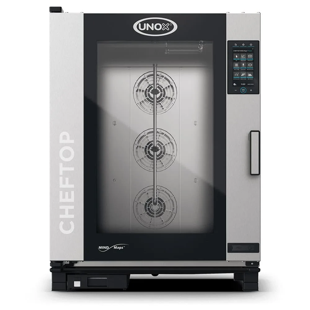 Four mixte professionnel de comptoir au gaz UNOX CHEFTOP MIND.Maps™ COUNTERTOP PLUS
