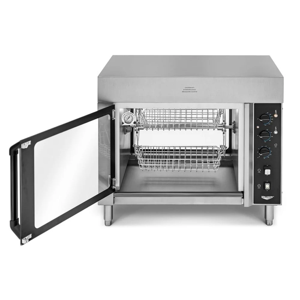 Four à rôtisserie électrique de comptoir Vollrath ROV-08 - Avec 4 paniers pour 8 poulets — image 3