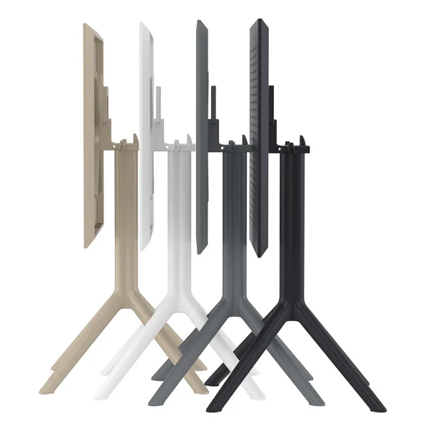 Table pliante Sky 60 par Siesta - Noir - Résine durable et résistante aux intempéries — image 3