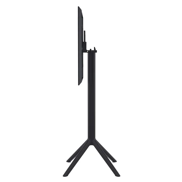 Table de bar pliante Sky 60 par Siesta - Noir - Résine durable et résistante aux intempéries — image 2