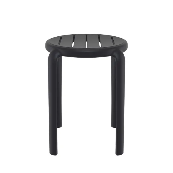 Tabouret Tom 45 par Siesta - Noir - Polypropylène renforcé de fibre de verre — image 1
