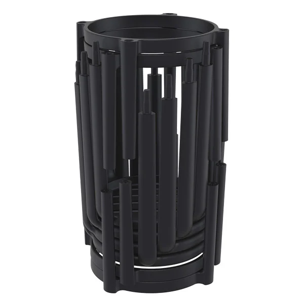 Tabouret de bar Tom 75 par Siesta - Noir - Polypropylène renforcé de fibre de verre — image 3