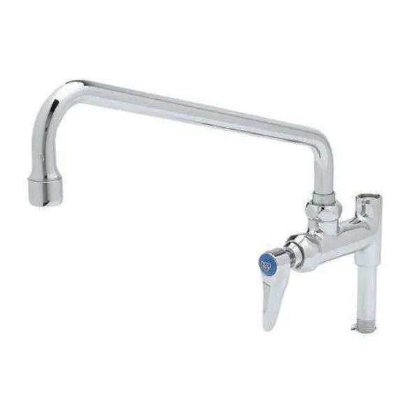 Buse 12 po Robinetterie T&S B-0156 Robinet supplémentaire pour unités de prérinçage - Mamelon 3 po