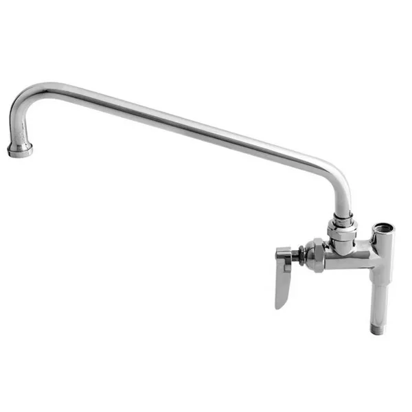 Buse 12 po Robinetterie T&S B-0156 Robinet supplémentaire pour unités de prérinçage - Mamelon 3 po — image 2
