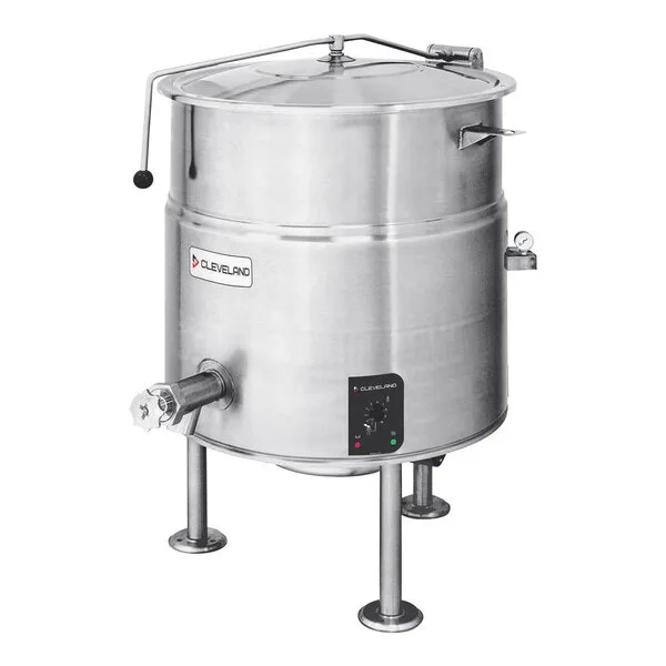 CLEVELAND KEL30 - Marmite vapeur électrique stationnaire de 30 gallons