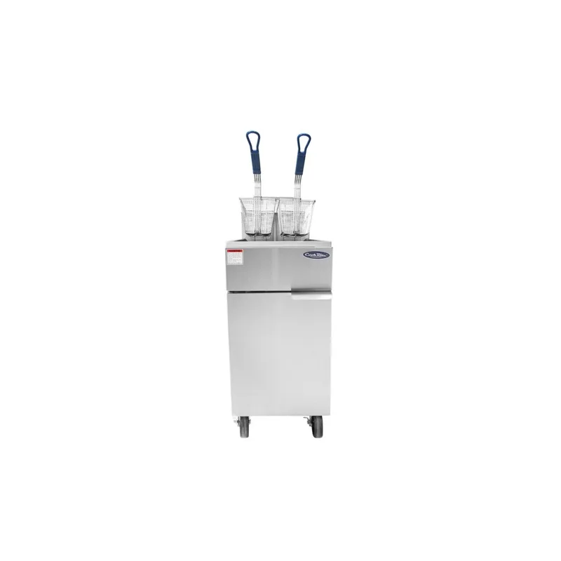 Friteuse au gaz propane Atosa CookRite ATFS-35ES, 35 lb, 3 brûleurs