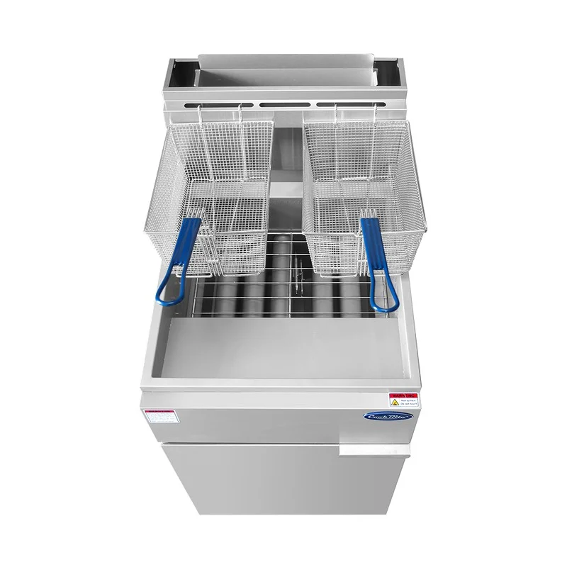 Friteuse au gaz propane Atosa CookRite ATFS-75, 75 lb, 5 brûleurs — image 6