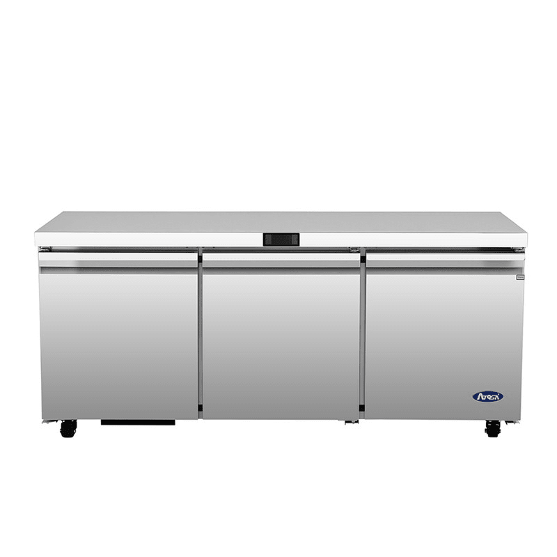 Réfrigérateur sous-comptoir 3 portes Atosa AUR72SD, 72 po