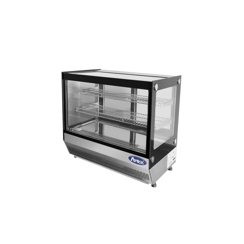 Vitrine réfrigérée de comptoir Atosa CRDS-42, vitre droite, 4,2 pi³