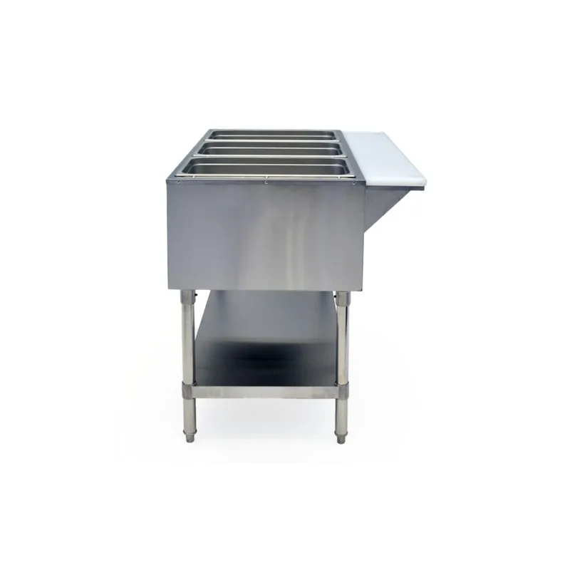 Table chaude électrique 3 puits Atosa CookRite CSTEA-3C, 44 po, 120 V