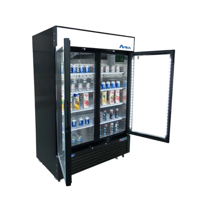 Réfrigérateur présentoir 2 portes vitrées Atosa MCF8733GR, 39 1/2 po — image 3