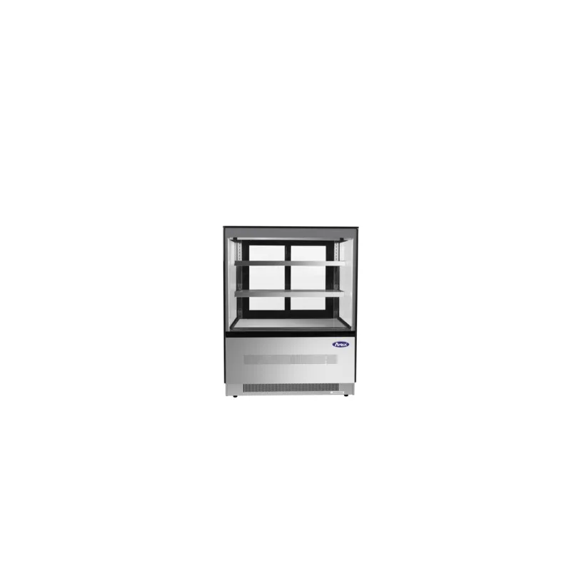 Vitrine réfrigérée de plancher Atosa RDCS-35, vitre droite, 10,9 pi³, 35 2/5 po