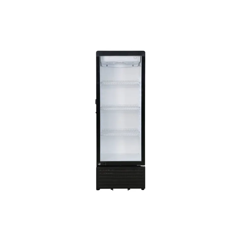 Réfrigérateur présentoir 1 porte vitrée EFI Versa Chill X-Line C1-21GDX, 7,6 pi³, noir