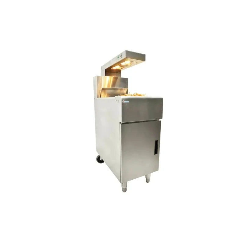 Station de maintien des frites Omcan 43260, 2 lampes chauffantes, 200 W, 110 V
