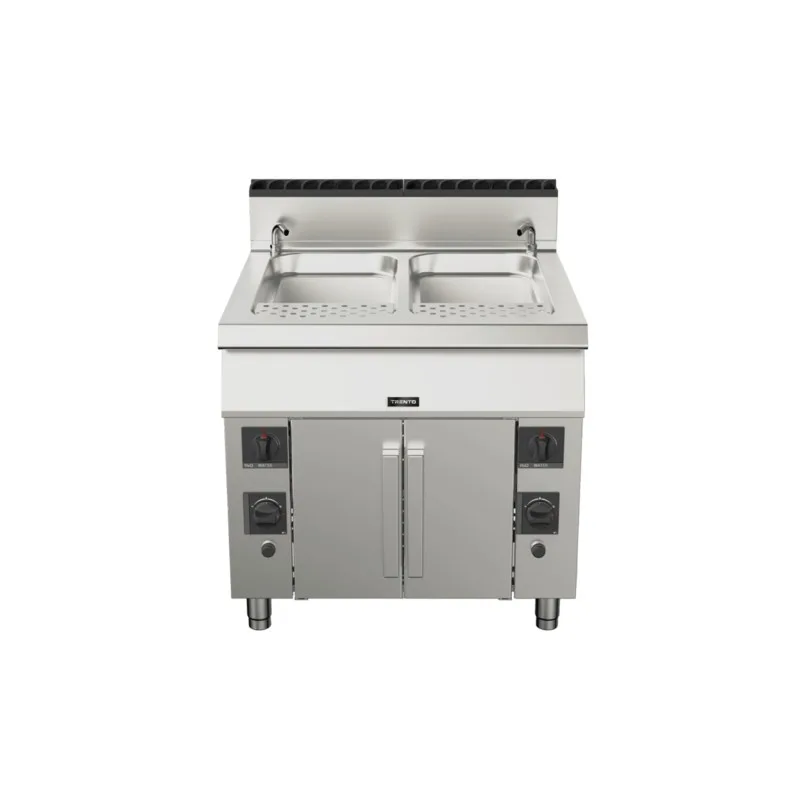 Cuiseur à pâtes au gaz Trento 49100, 2 cuves, 156 000 BTU/h