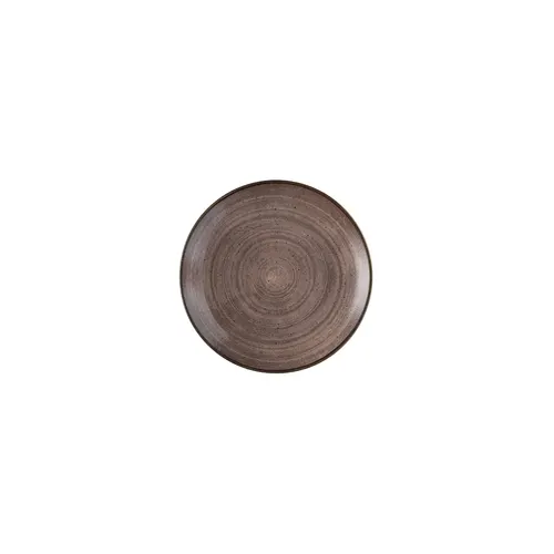 Assiette plate Churchill SRBREV101 - Stonecast Raw Brown · 10 1/4 po · Brun cru