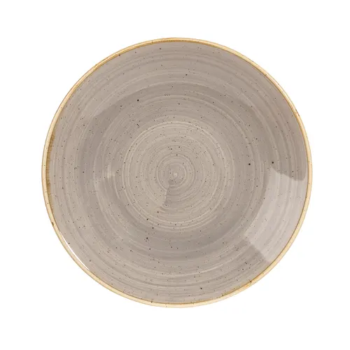 Assiette plate Churchill SPGSPD251 - Stonecast Peppercorn Grey · 9 13/16 po · Gris poivre