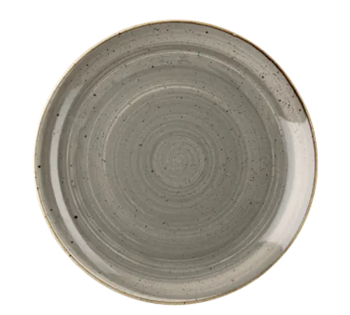 Assiette plate Churchill SPGSEVP81 - Stonecast Peppercorn Grey · 8 1/2 po · Gris poivre