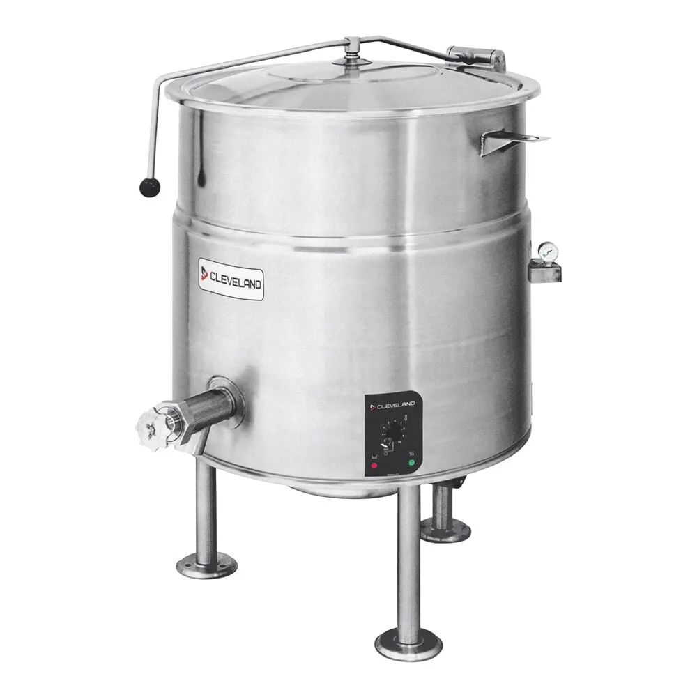 Marmite vapeur électrique 40 gallons stationnaire Cleveland KEL-40