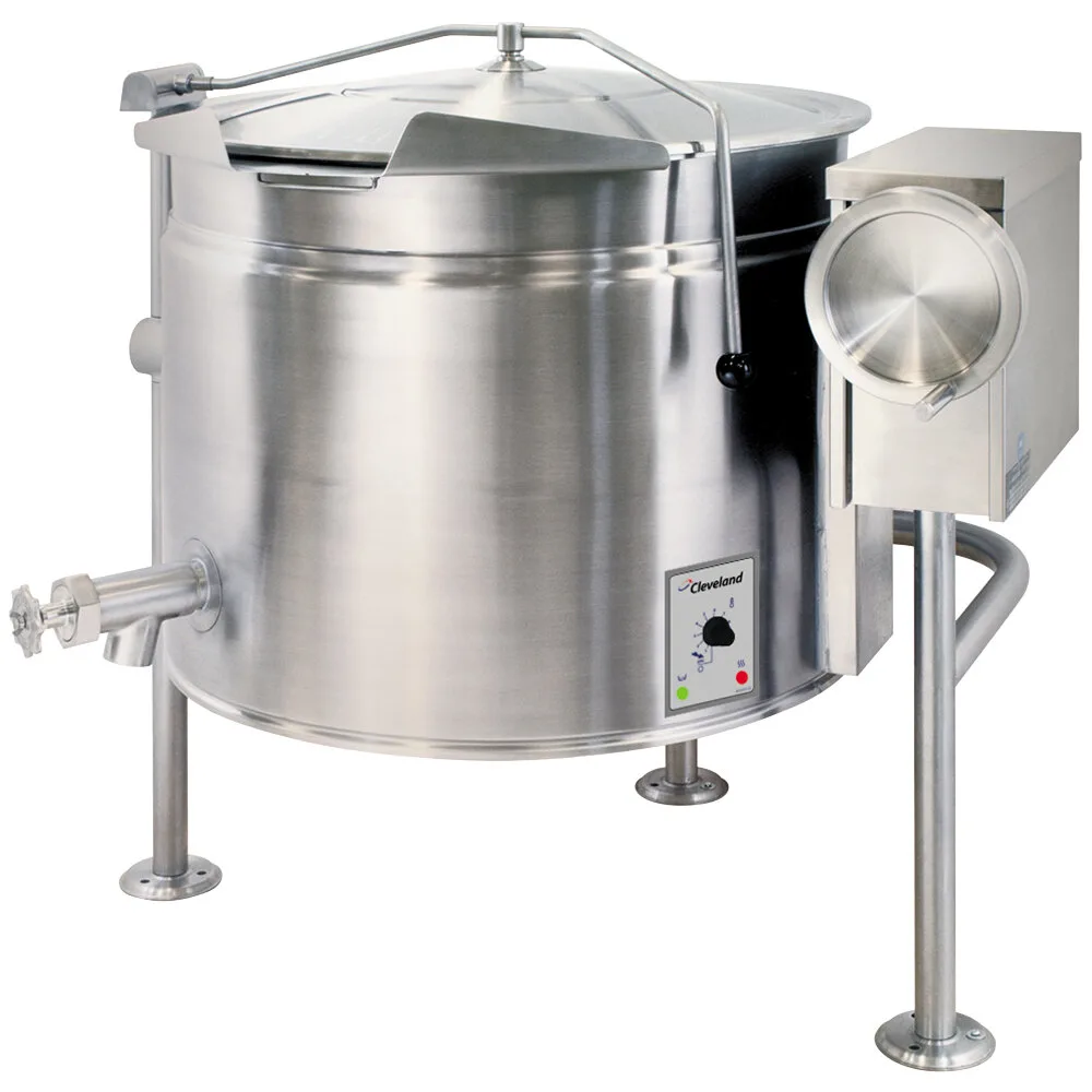 Marmite vapeur électrique 60 gallons basculante Cleveland KEL-60TSH