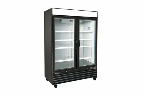 Congelateur vitrine a 2 portes vitrees Kool-It KGF-48