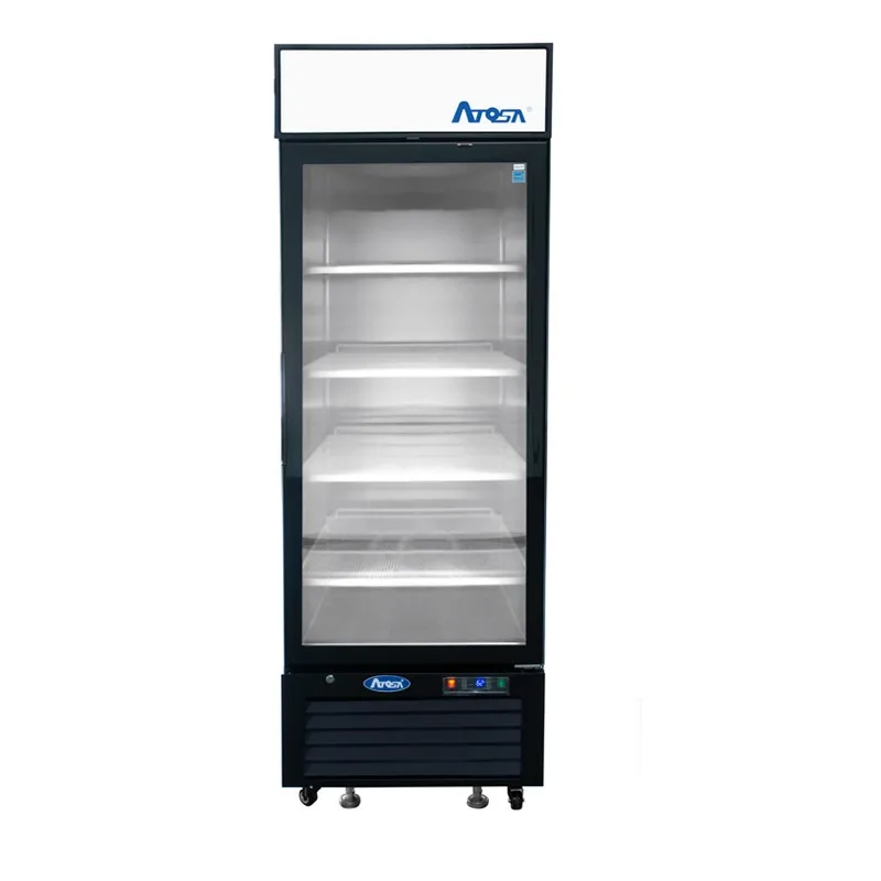 Atosa MCF8722GR one-door glass refrigerator merchandiser