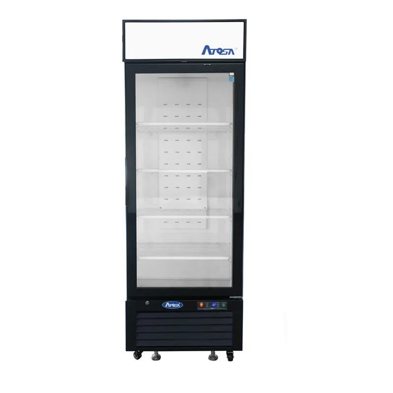 Atosa MCF8720GR one-door glass freezer merchandiser