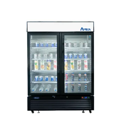 Congélateur 2 portes pleine Atosa MCF8721ES